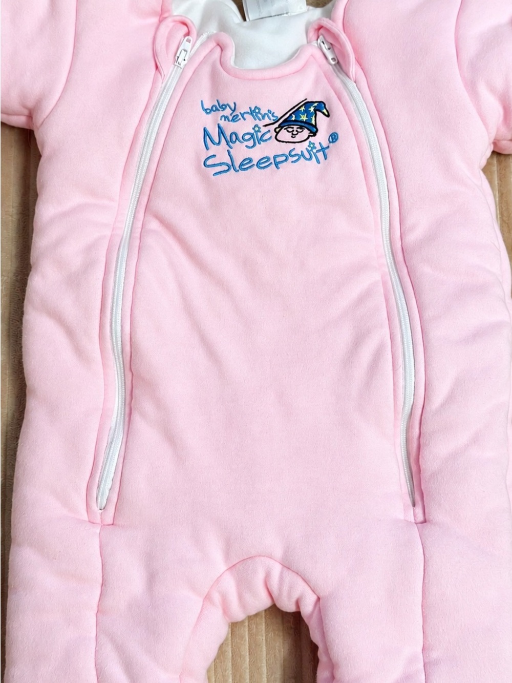 Baby Merlin’s Magic Sleepsuit Pink | Large 6-9M (18-21 lbs)